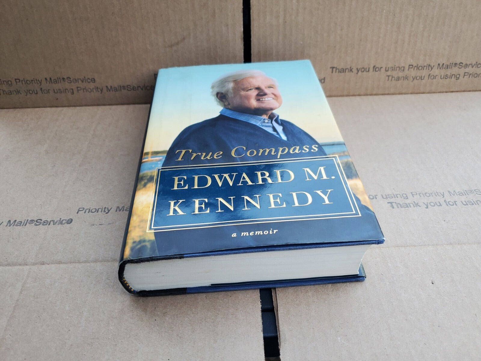 True Compass : A Memoir by Edward M. Kennedy (2009, Hardcover) B3