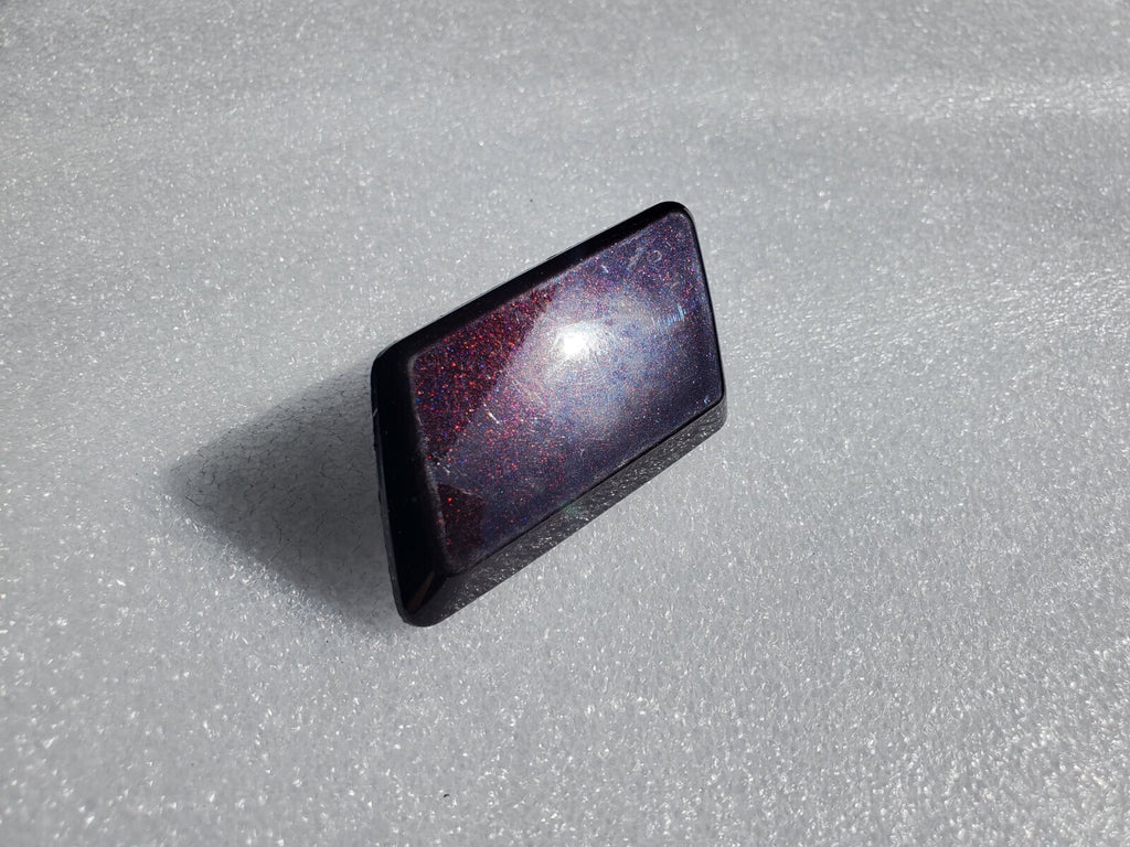 04-09 Cadillac SRX Bumper Headlight Washer Plug Cap Cover RH RIGHT Purple 1L8