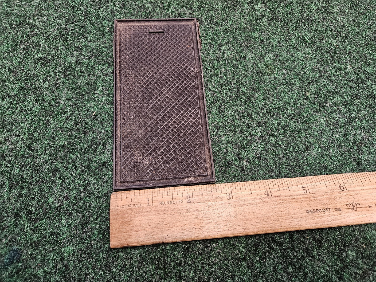 CONSOLE STORAGE BIN TRAY LINER MAT 5.25 X 2.75 OEM 6M4
