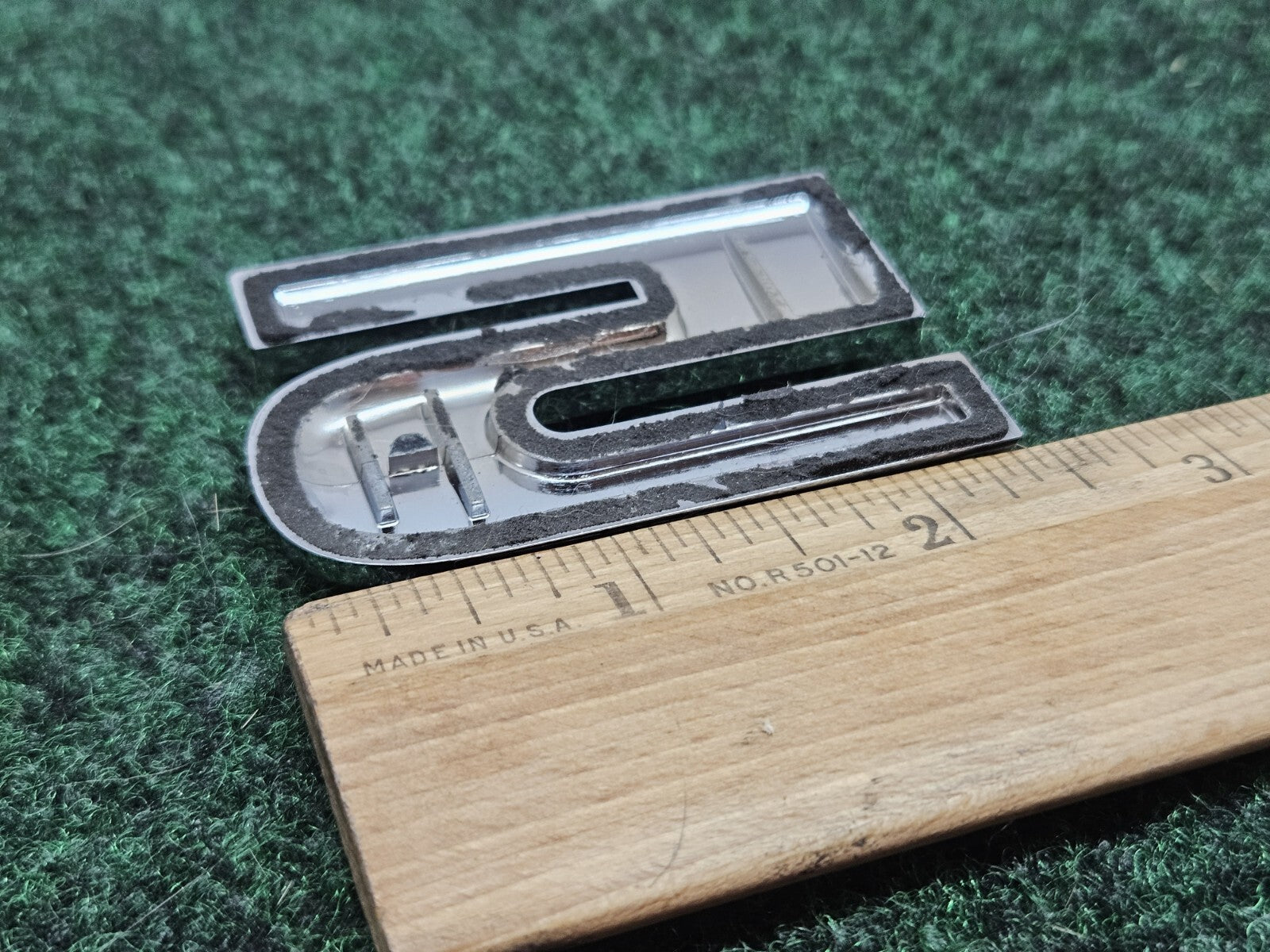 OEM 3D "5" Chrome Individual Number Lettering Emblem Badge 3D Logo Nameplate 7S7