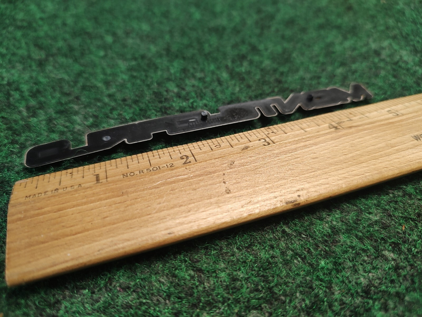 1995-1999 Chevrolet Chevy Monte Carlo Factory Silver Dash Board Emblem Badge 4S9
