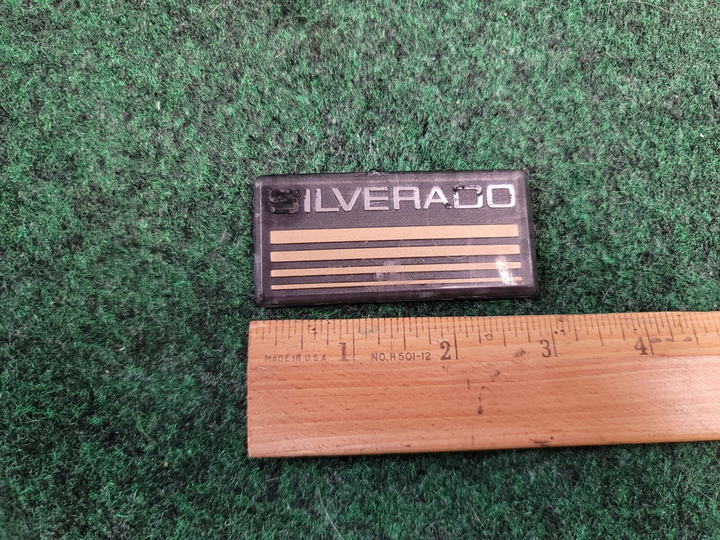 1990s SILVERADO Plastic Roof Panel Emblem OEM NAME PLATE 1M8