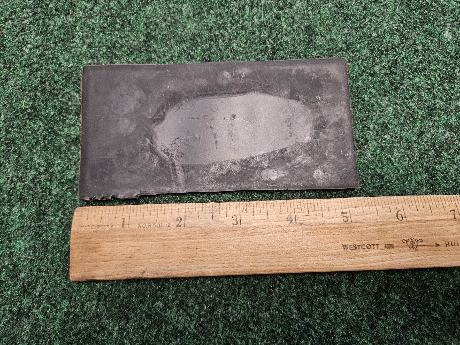 CONSOLE STORAGE BIN TRAY LINER MAT 5.25 X 2.75 OEM 6M4
