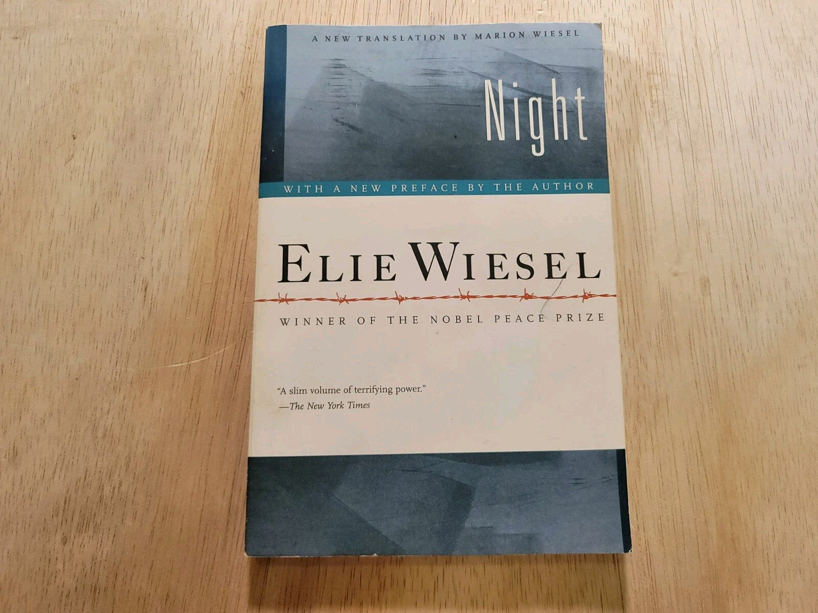 2 Of The Same Books Night (Night) - Paperback By Elie Wiesel B12