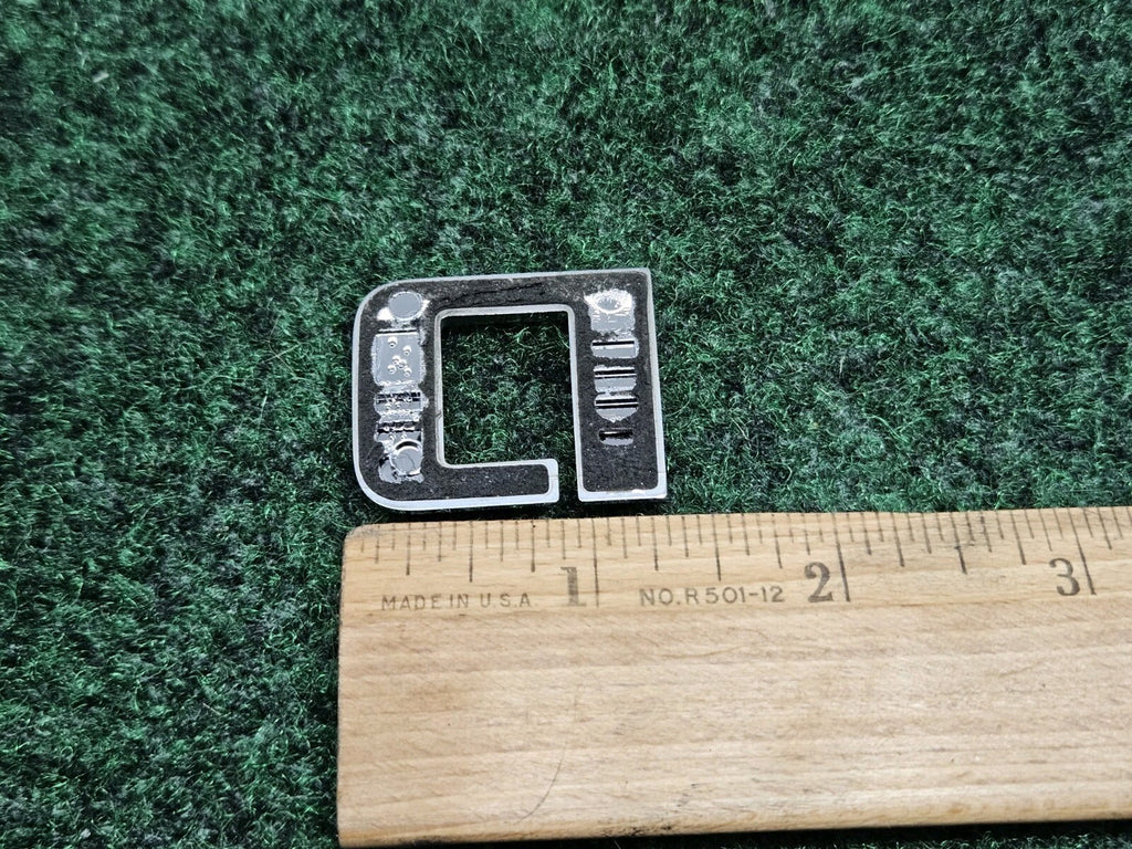 OEM "D" Chrome Individual Letter Lettering Emblem 3D Badge Logo Nameplate 7S8