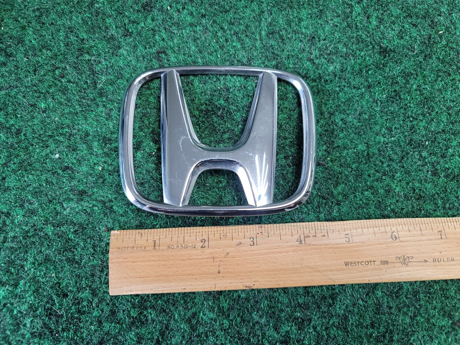 2005-2010 Honda Odyssey Emblem Badge Trunk Gate Rear Chrome 75701 SHJ A000 - 1M1