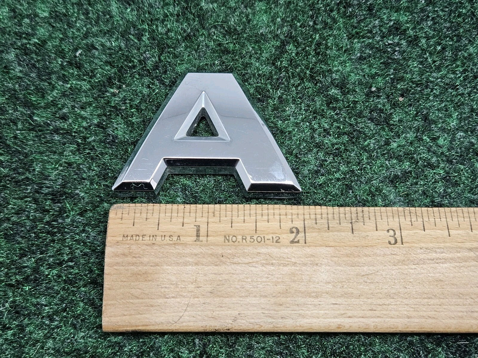 Nissan Armada “A” Emblem Letter Badge Decal Rear Door Hatch OEM 7S8