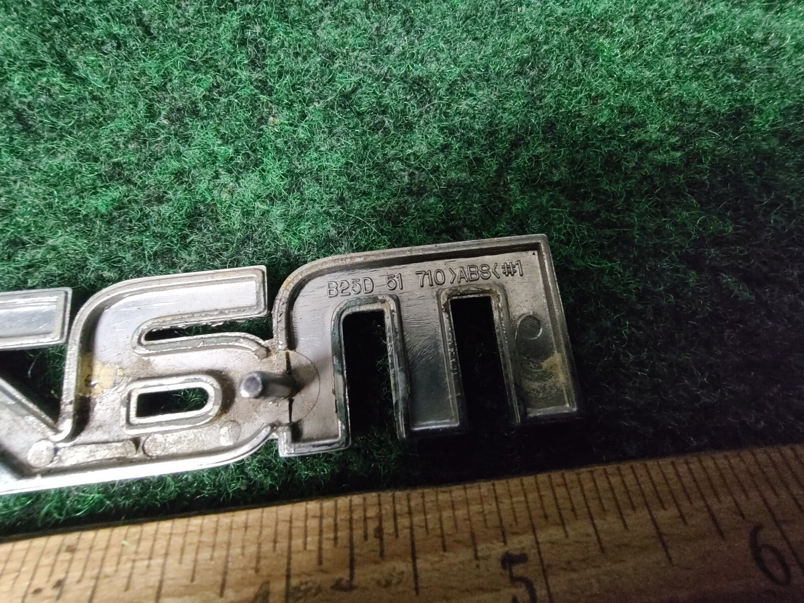 1999 00 2001 2002 2003 Mazda Protege Rear Trunk Nameplate Emblem B25D-51-710 5S4