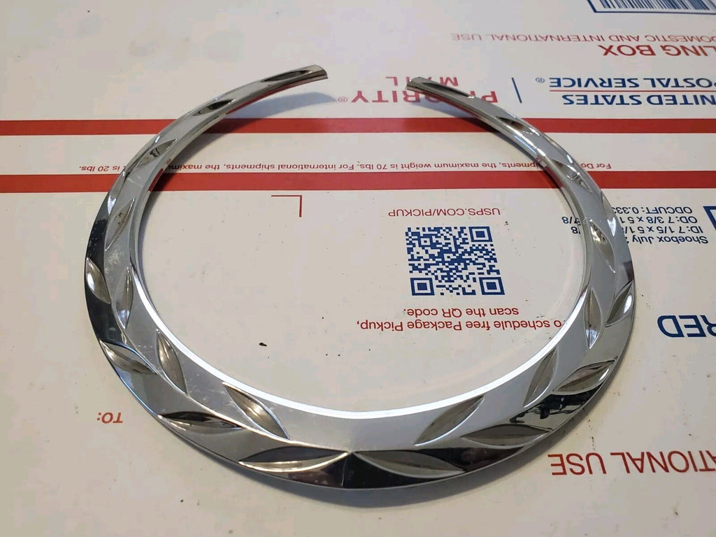 Cadillac OEM Chrome Plastic 6" Wreath Emblem Badge Logo Nameplate 0378490 3L7