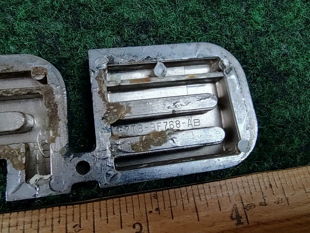 87-91 F150 F250 F350 Front Grille EFI E F I Emblem Badge Logo OEM 87 88 89 8L2