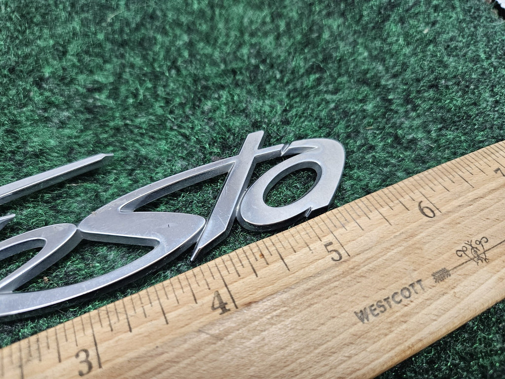 2011 - 2019 FORD FIESTA REAR CHROME EMBLEM LOGO BADGE LETTERS SYMBOL OEM GL1