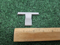 Nissan Titan V8 "T" ONLY Side Emblem Letters Badge OEM 80894-7S205 7S9