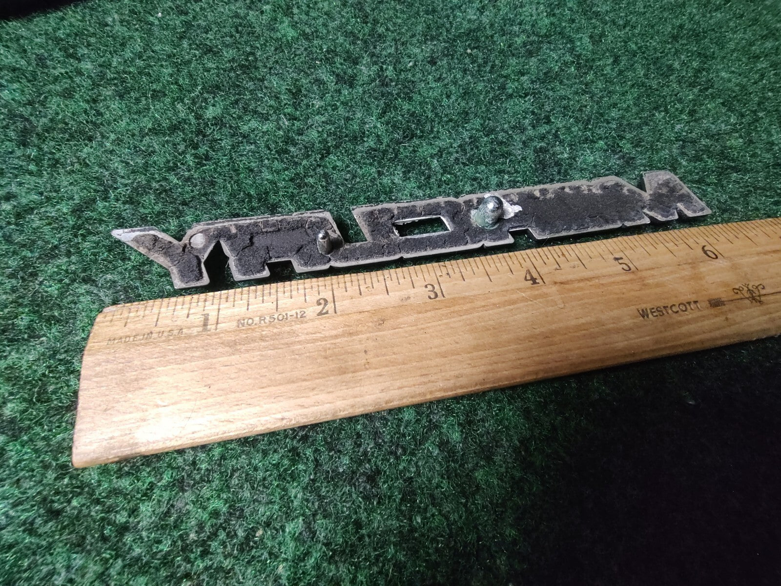 MERCURY REAR GATE LID EMBLEM BADGE SYMBOL LOGO OEM 1S2