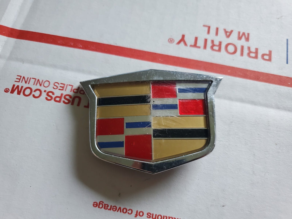 Cadillac OEM Front Grille 3" Chrome Crest Emblem Badge Logo Nameplate 3L6
