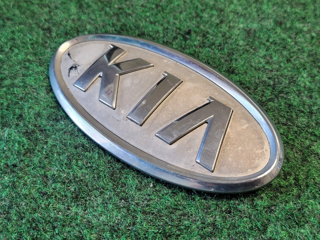 2016 Kia Sportage Front Grille Emblem Black Chrome SYH301-130 OEM 1M6