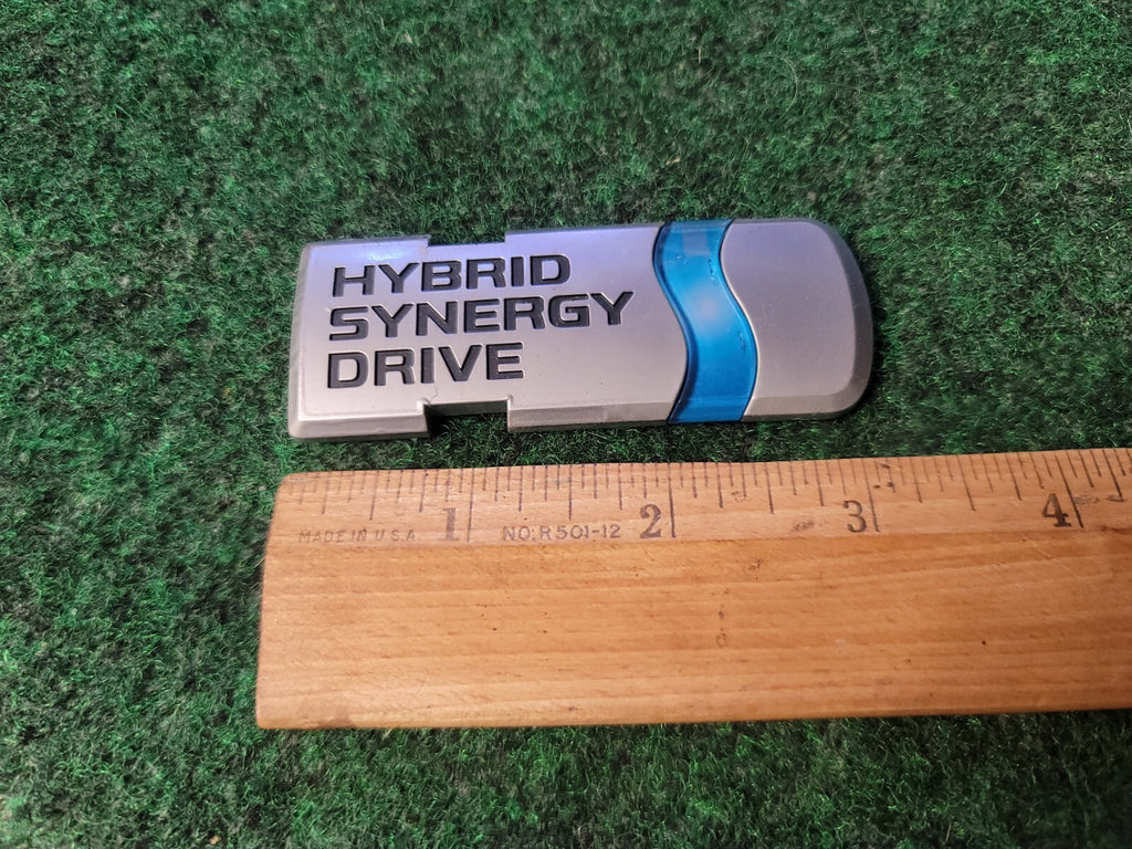 2007-2011 TOYOTA CAMRY HYBRID SYNERGY DRIVE REAR EMBLEM LOGO TRUNK BADGE 2S9