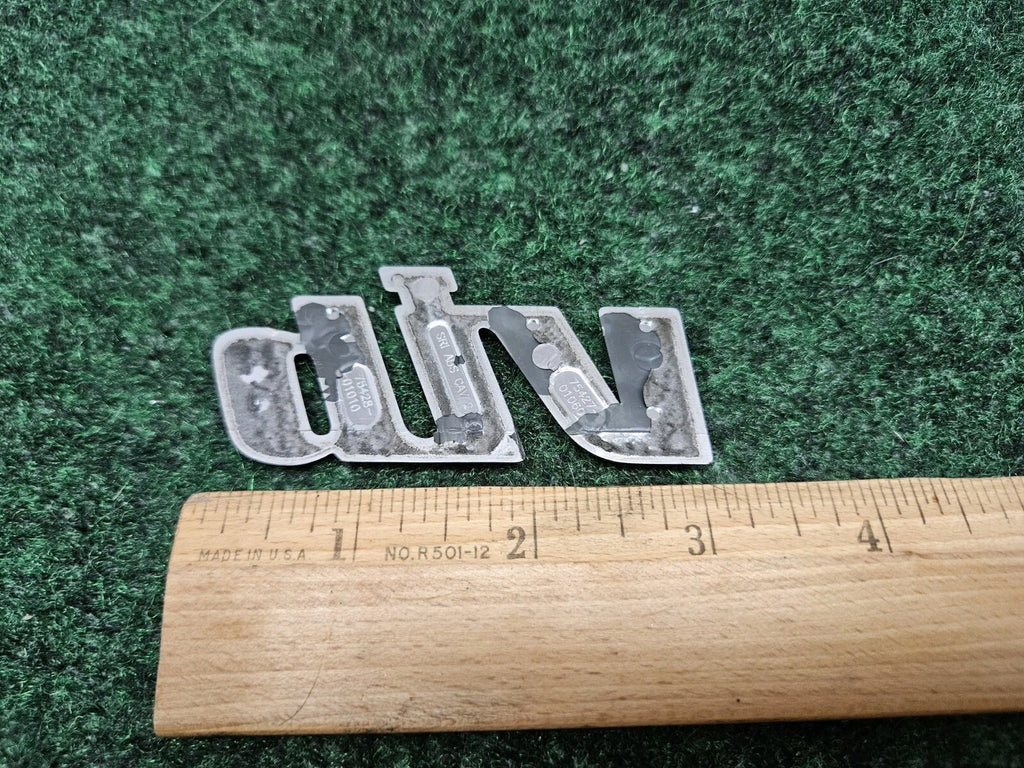 2003-2008 Pontiac Vibe "VIB" Door Emblem Logo Badge Set Silver OEM Missing E GL1