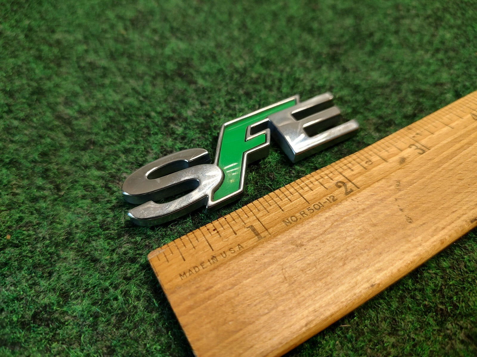 2011-2019 FORD FIESTA SFE REAR LETTERS CHROME EMBLEM LOGO BADGE SIGN 5S1