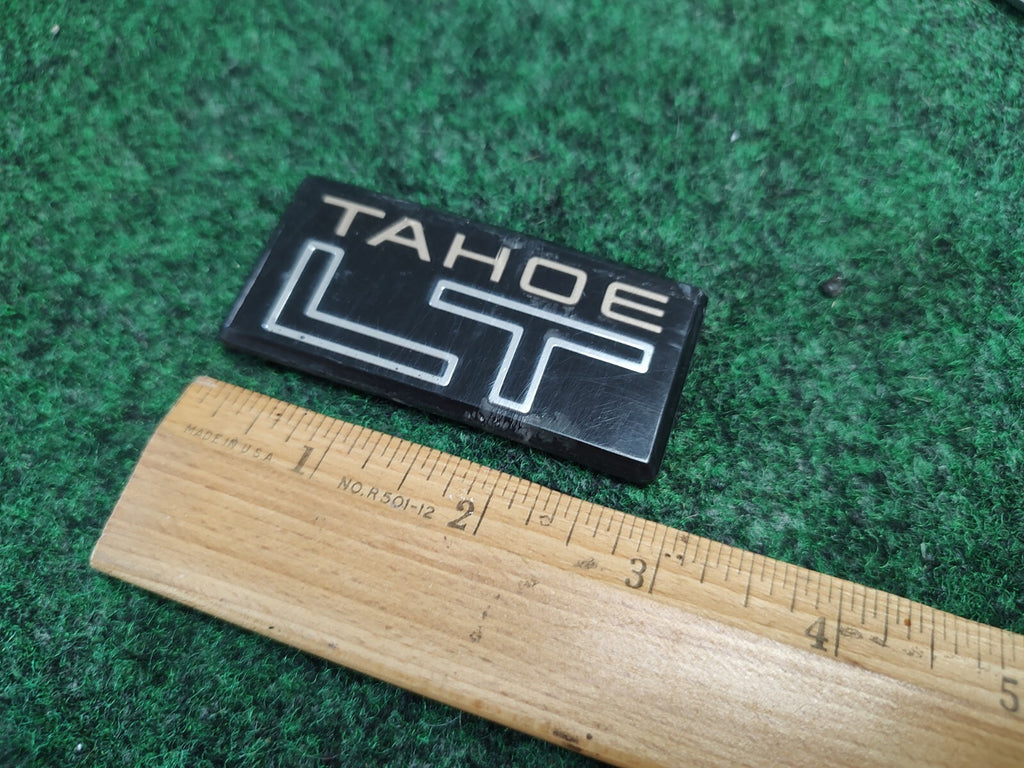 Chevy OEM 1992 1993 1994 Tahoe LT Rear Pillar Emblem Badge Logo Nameplate 4S2