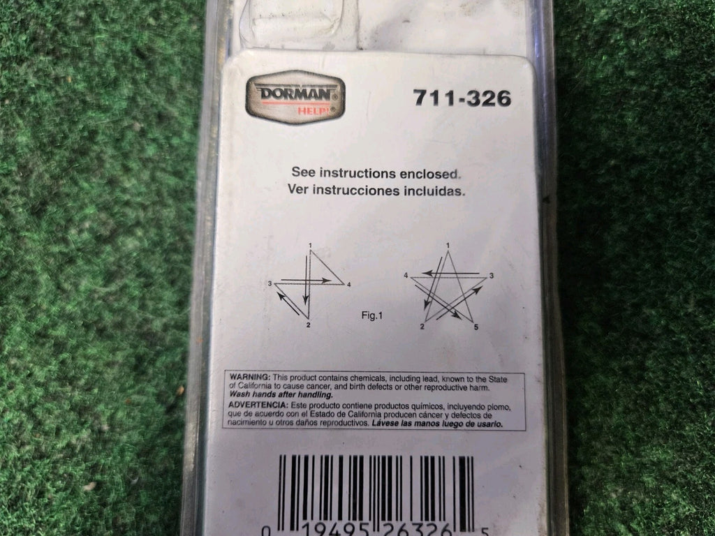 Dorman    711 326    Wheel Nut Lock Chrome Bulge Lock Set M12 4M6