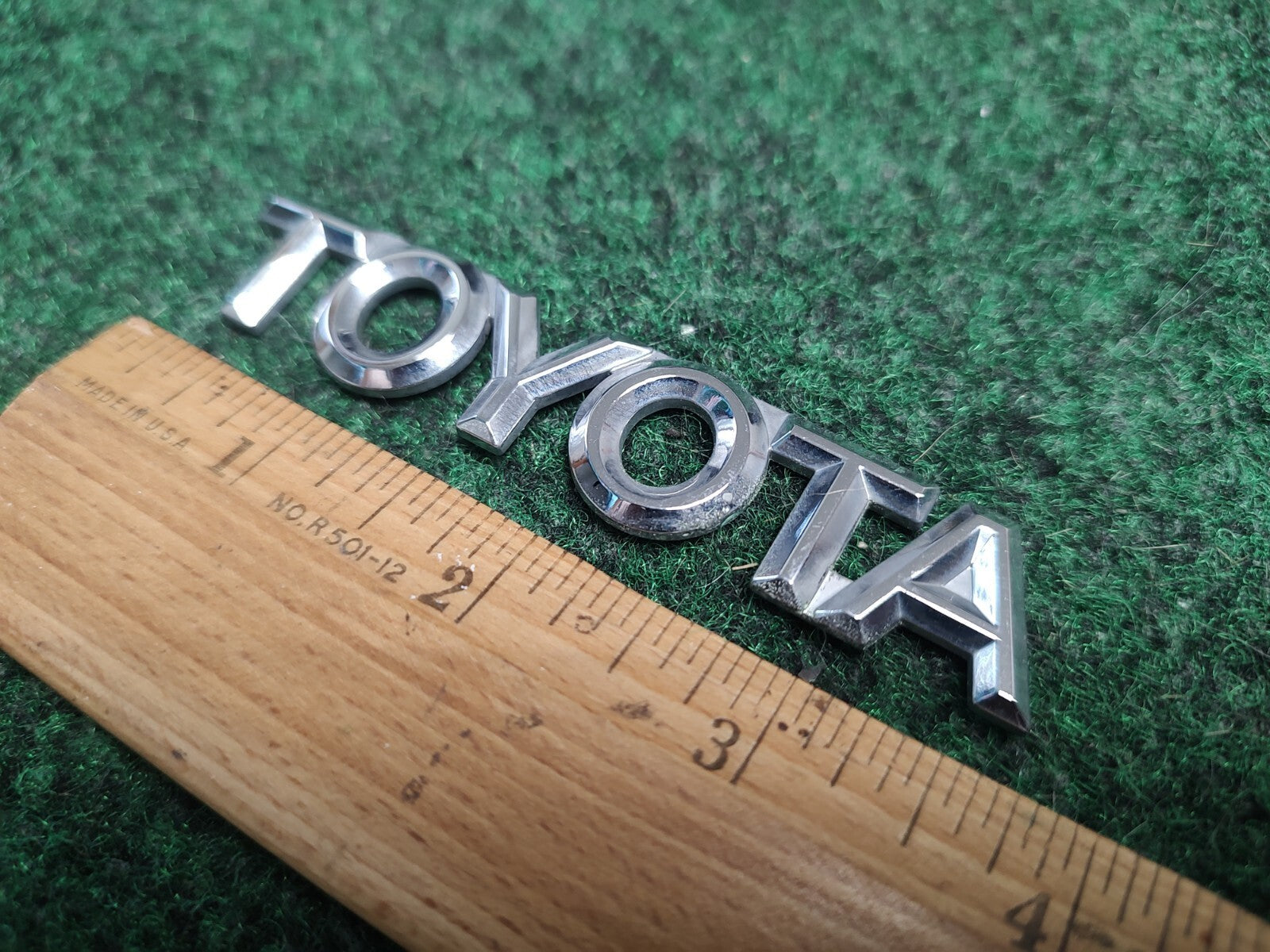 Toyota Corolla Rear Trunk Script Emblem Badge Nameplate OEM 2S4