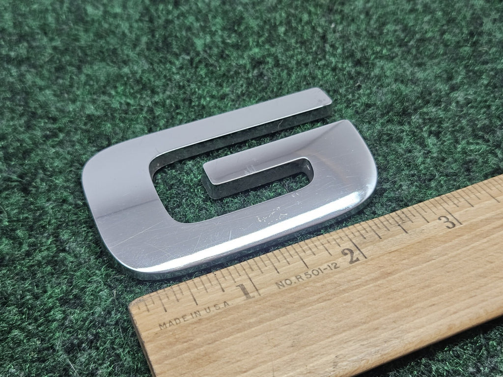OEM "G" Chrome Individual Letter 3D Lettering Emblem Badge Logo Nameplate G 7S7