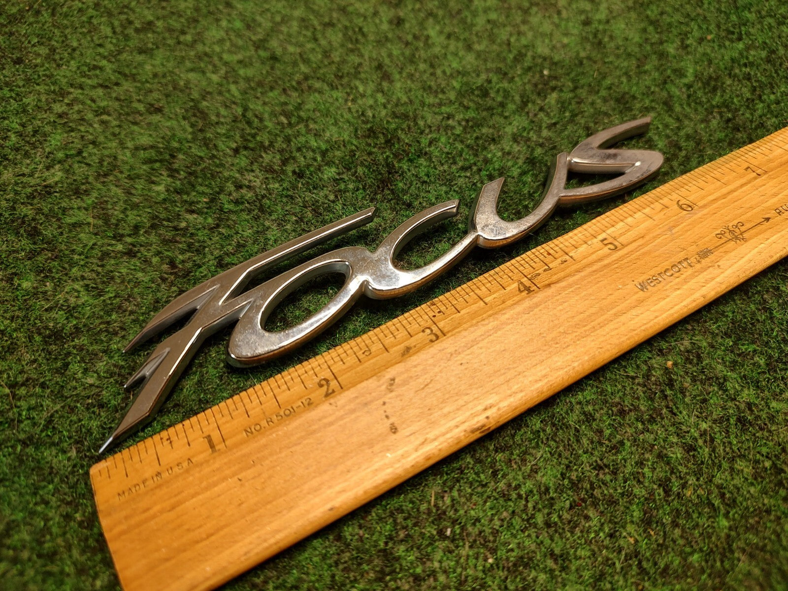 2012-18 Ford Focus Emblem Rear Trunk Chrome Badge Nameplate Logo Letter Name 2S3