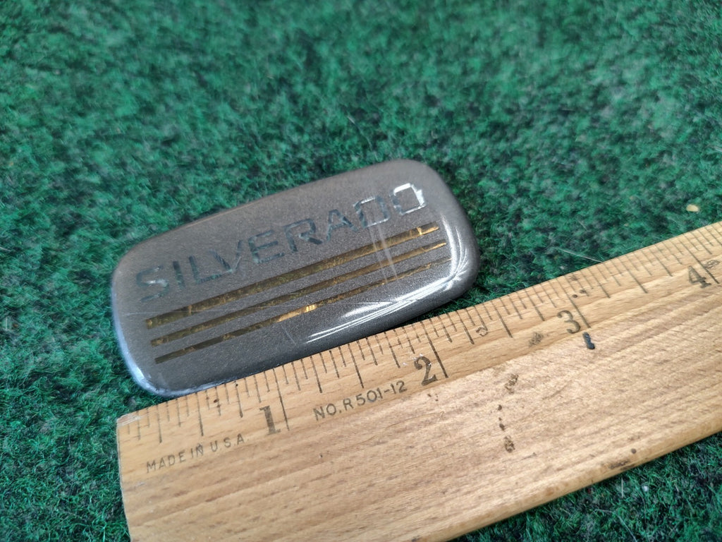 1990s SILVERADO Plastic Roof Panel Emblem OEM NAME PLATE 3S7