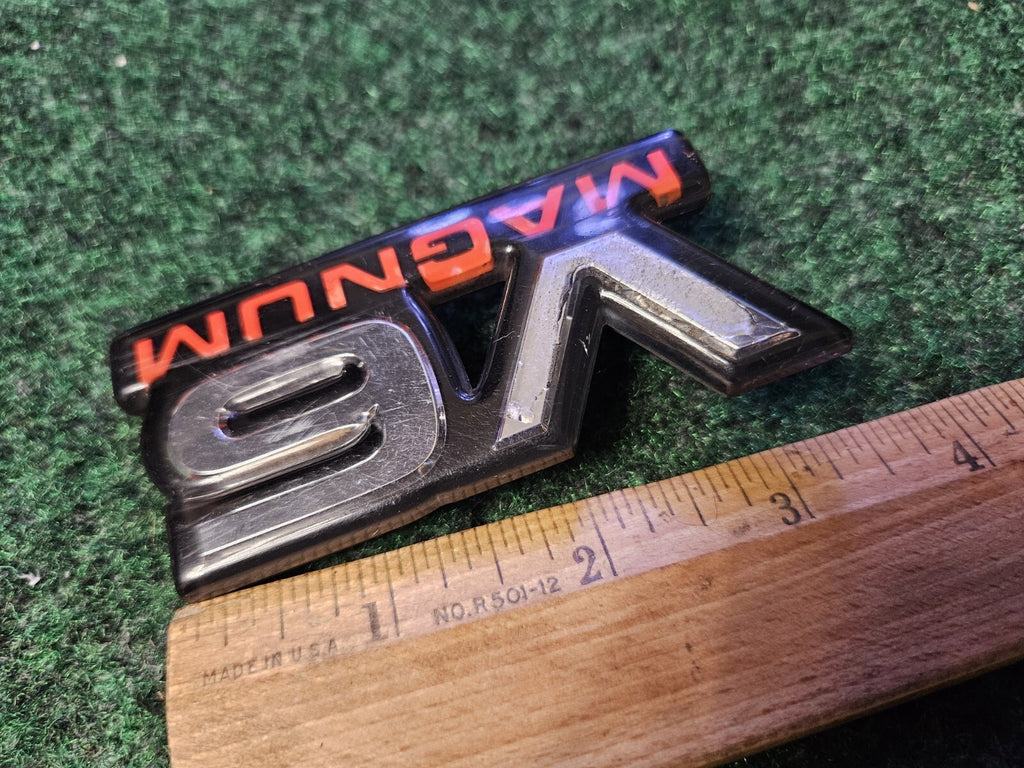 Dodge V6 Magnum Badge Emblem Name Plate Logo OEM 6L4