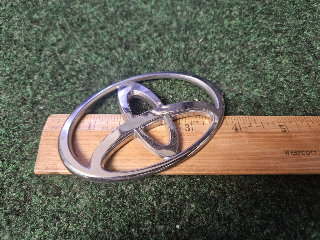 Toyota Chrome Emblem Logo Symbol Unknown Model ~3.5" 2364 4M8