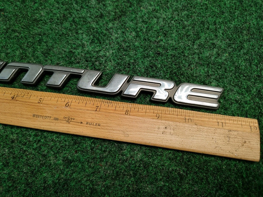 1997-2005 CHEVROLET VENTURE REAR EMBLEM BADGE LOGO CHROME OEM 3L2
