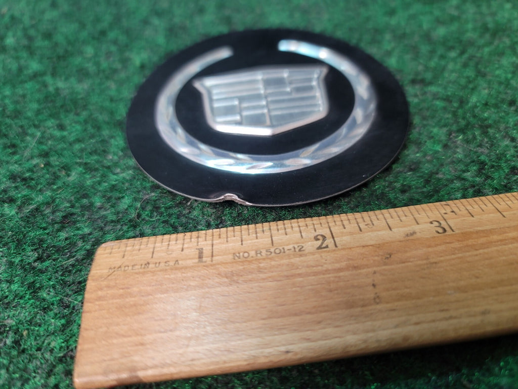 Cadillac OEM Emblem Badge Logo Name Plate Tin Like Material 6S9