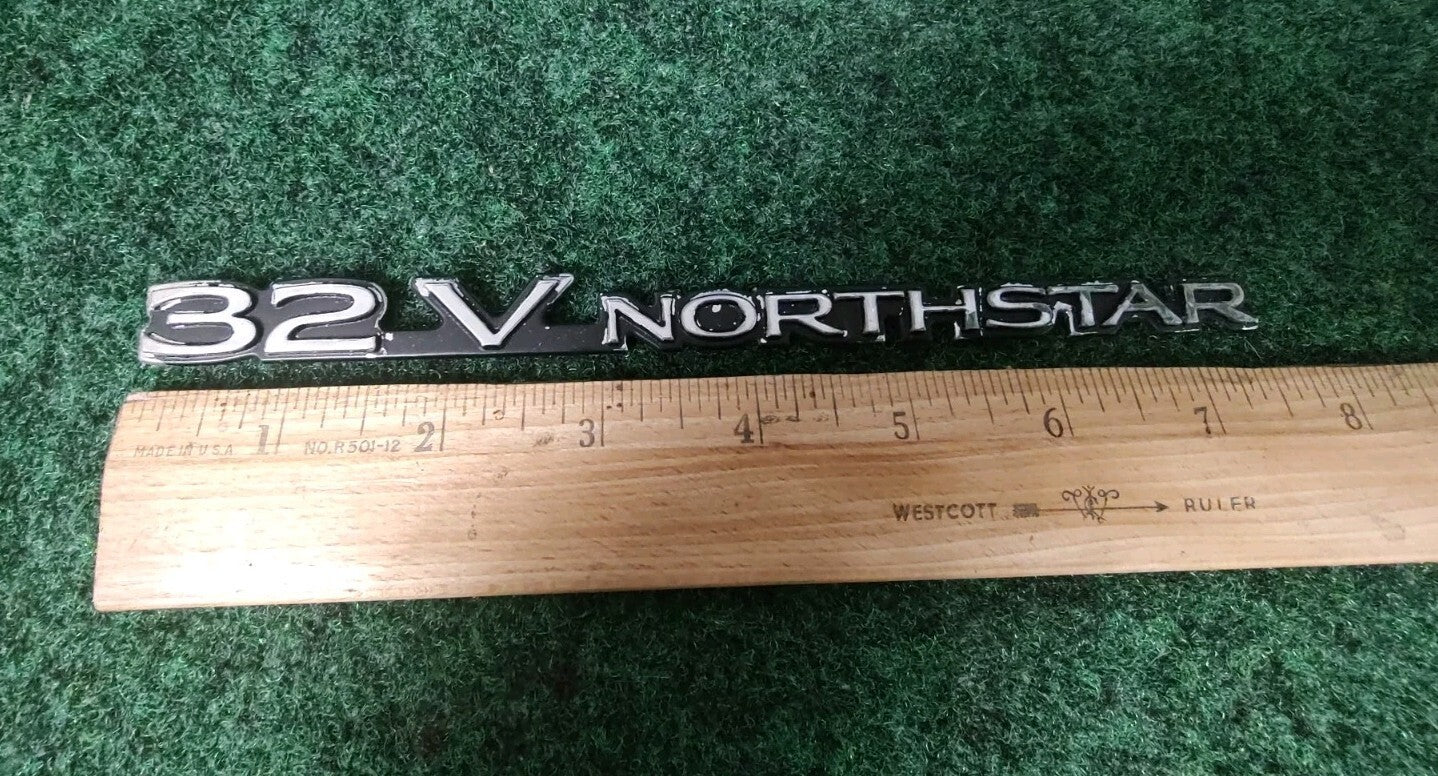 Cadillac OEM 32V Northstar Rear Emblem Badge Logo Nameplate Name Plate 8L9