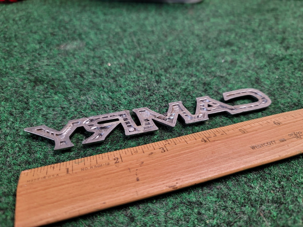1997-2001 Toyota Camry Emblem Letters Logo Badge Trunk Lid Rear Chrome OEM 1M8