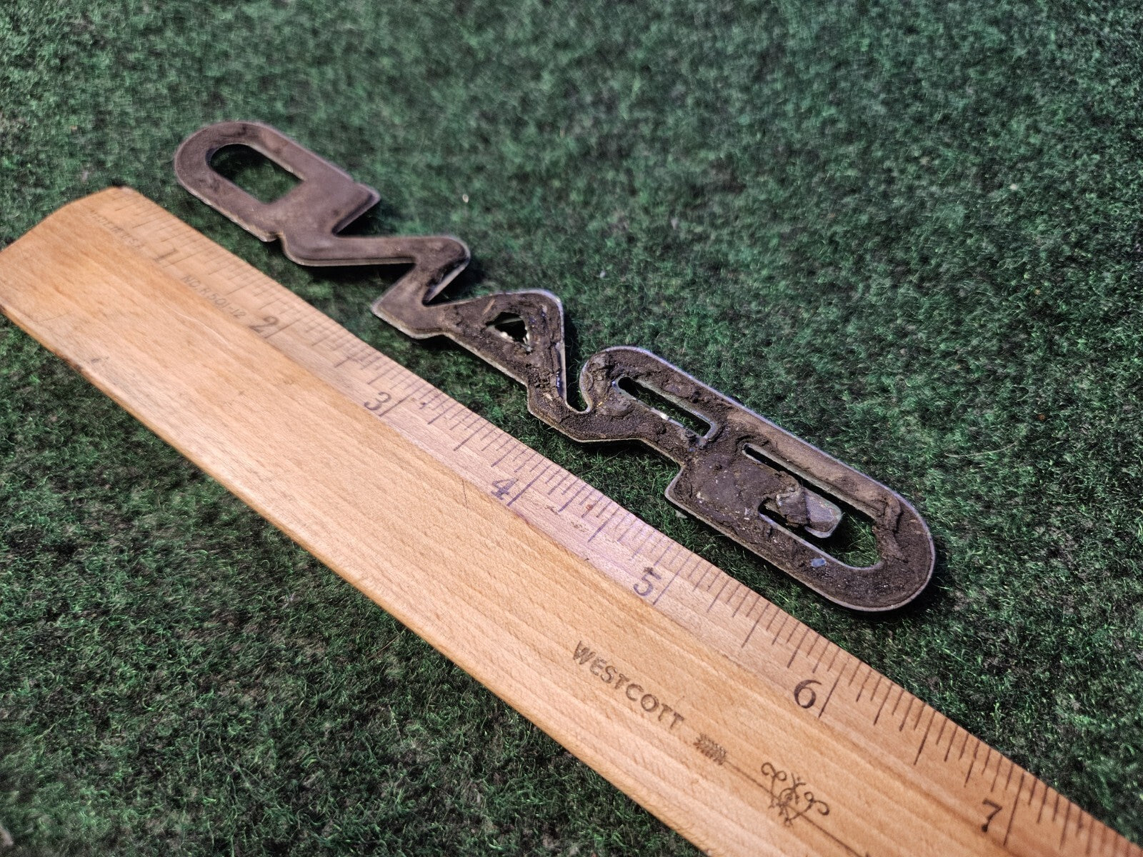 1992-1995 Pontiac Grand Emblem Badge Logo Nameplate Name Plate 5M1