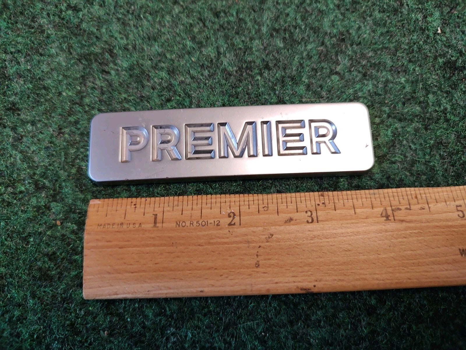 Mercury Premier Plastic 3.75 Emblem Badge Logo Nameplate Name Plate OEM 10L3