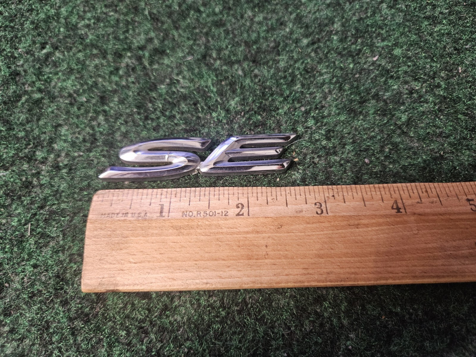 2004-2009 TOYOTA SOLARA SE REAR LID CHROME EMBLEM LOGO BADGE SIGN OEM 4M7