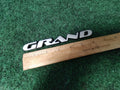 1997 - 2003 Pontiac " Grand " Prix Door Name Plate Silver NAMEPLATE OEM 3S6
