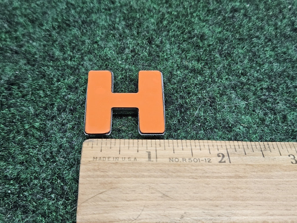 OEM "H" Chrome Individual 3D Letter Lettering Emblem Badge Logo Nameplate H 7S7