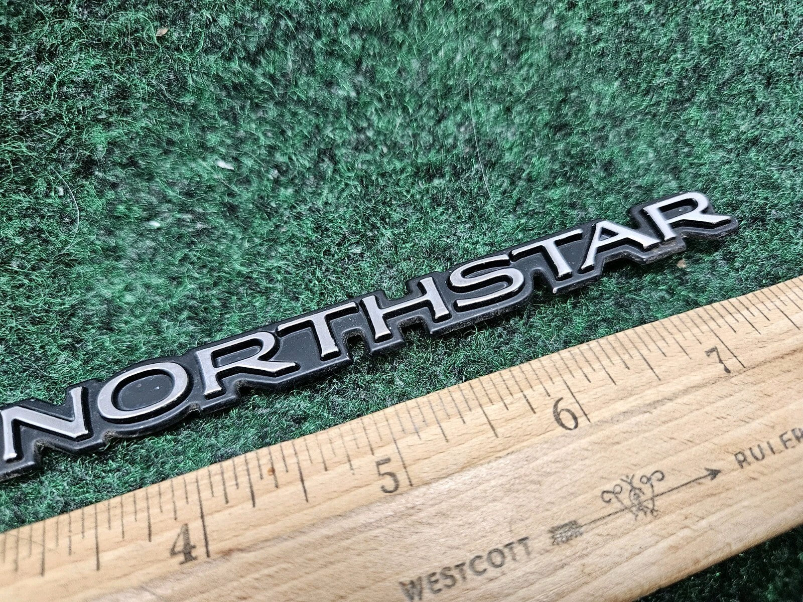 Cadillac OEM 32V Northstar Rear Emblem Badge Logo Nameplate Name Plate GL4