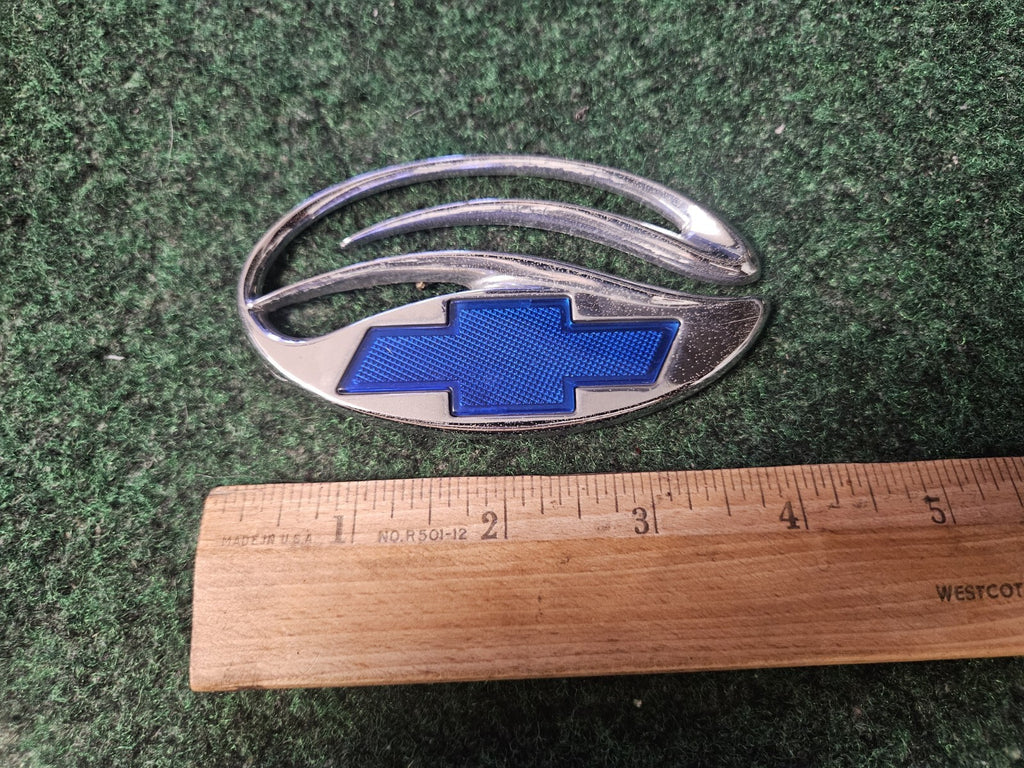 Chevrolet Malibu Chrome Blue Trunk Lid Emblem Badge OEM Logo Nameplate 4M8