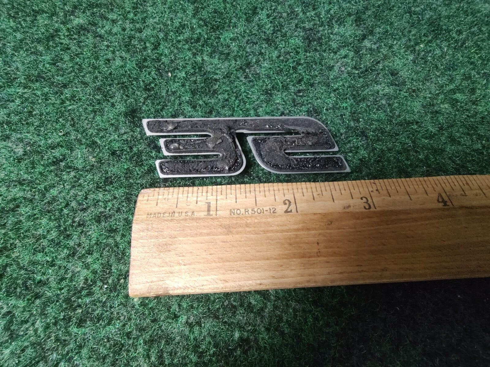 1999-2003 FORD WINDSTAR SE REAR CHROME EMBLEM LOGO BADGE SYMBOL SIGN OEM 8L3