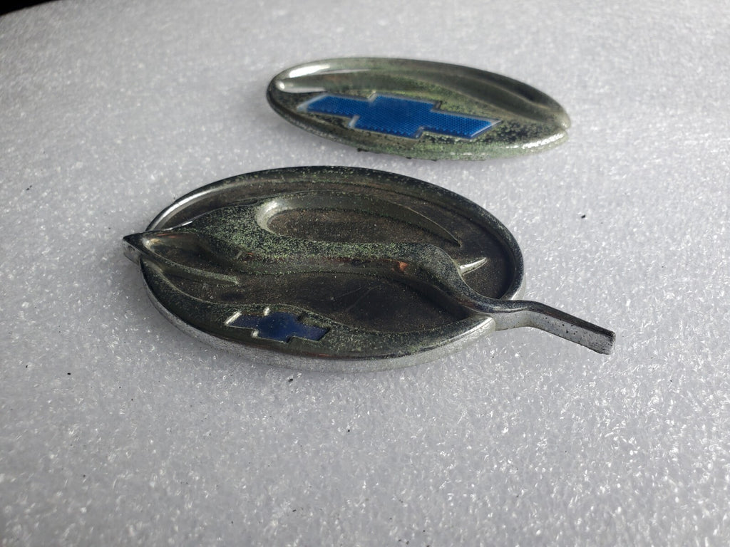 (2) Chevrolet Impala Trunk Emblem Badge Decal Logo OEM Genuine Original VNTG