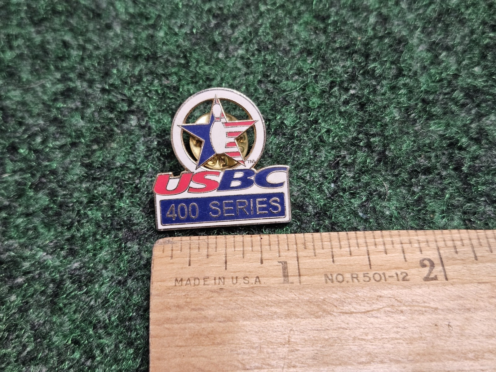 USBC 400 Series Star Bowling Lapel Hat Pin