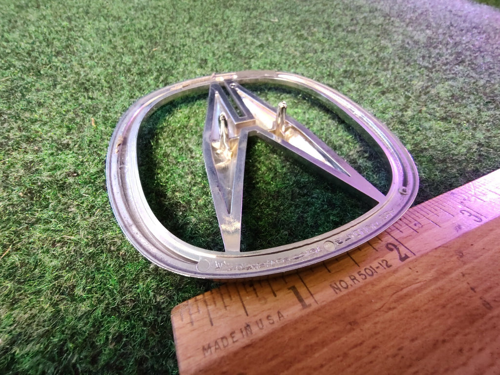 2000-2006 ACURA MDX A EMBLEM REAR TRUNK LID LOGO SYMBOL BADGE CHROME OEM 4L5