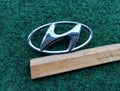 Hyundai Emblem Logo Symbol Badge Chrome OEM Name Plate 5S3