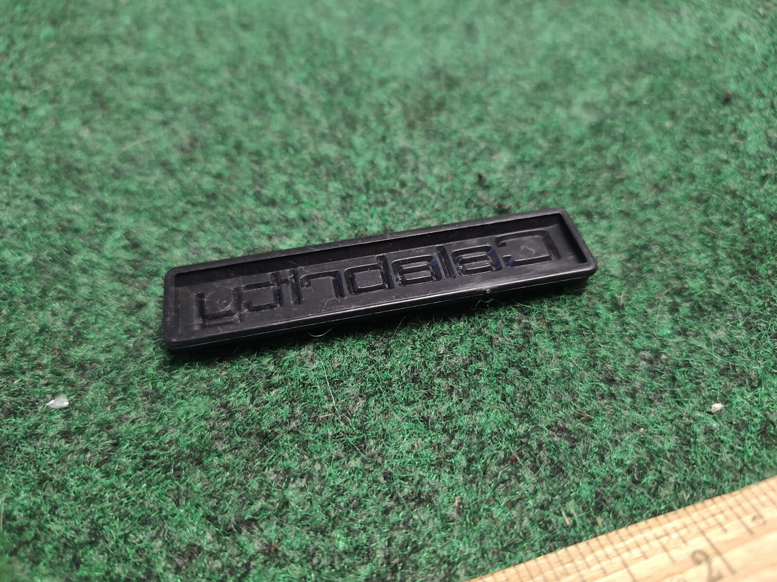 Chevy OEM Celebrity Chrome & Black Emblem Badge Logo Nameplate Name Plate 1S9