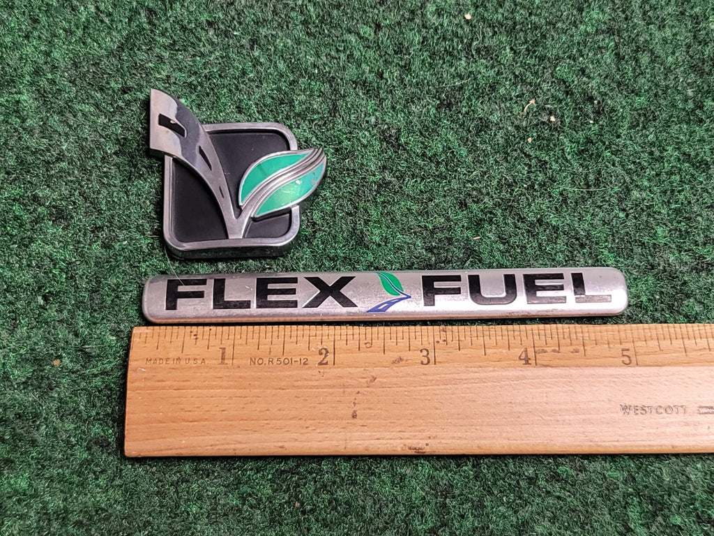 OEM Ford F150 FLEX EDGE FUSION FLEX Fuel Rear Trunk Emblem BL34-99402A17-DA 1M3