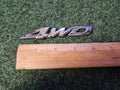 Toyota 4WD REAR GATE SIDE EMBLEM LOGO BADGE NAME PLATE 6L4