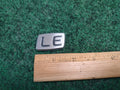 1997 - 2001 Toyota Camry Luggage Compartment Emblem LE Lettering 3S7